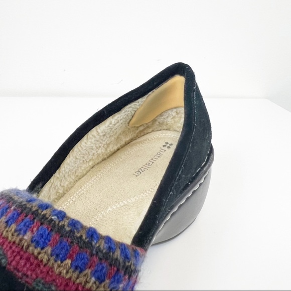 Naturalizer Womens Suri Clogs Shoes Black Suede Slip
On Wedge Size 10 M - Picture 9 of 10